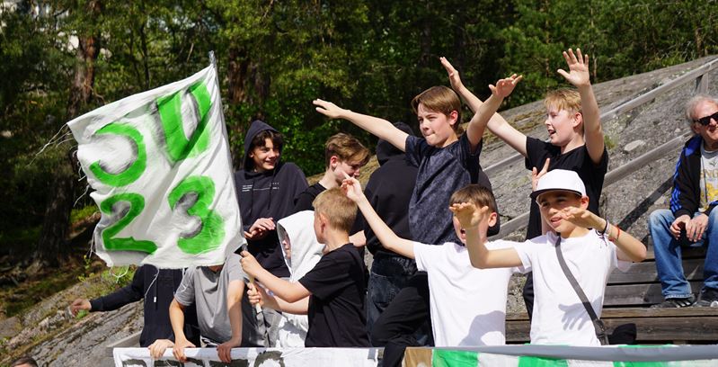 SUMPAN TIFO PÅ SUNDBYBERGS IP 2023 (Foto: Isaac)